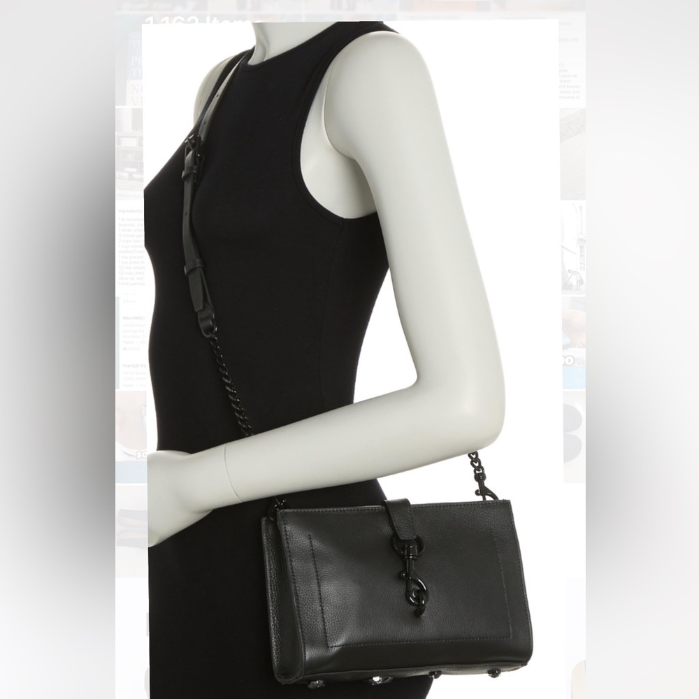 Rebecca minkoff Black Leather Crossbody Bag